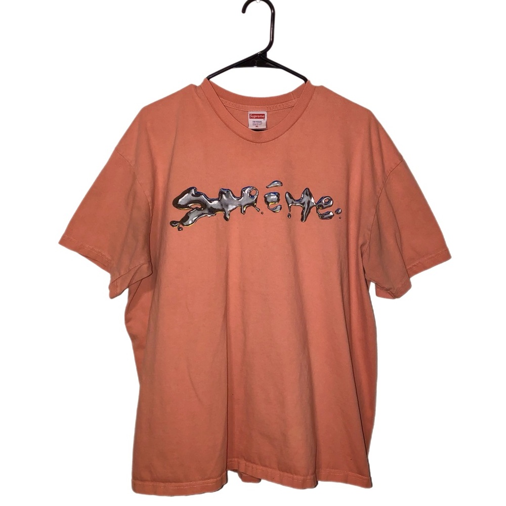 Men’s Supreme Terra Cotta Liquid Tee 100% Cotton T-Shirt